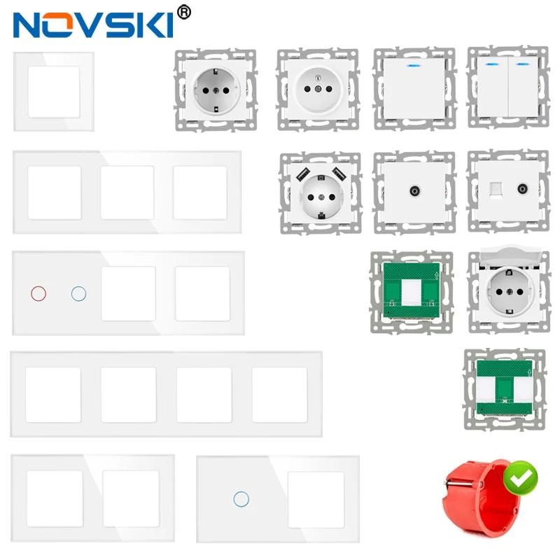 Novski ȭ  г  ġ,     ÷, USB, TV, RJ45, RJ11, DIY  ġ 
